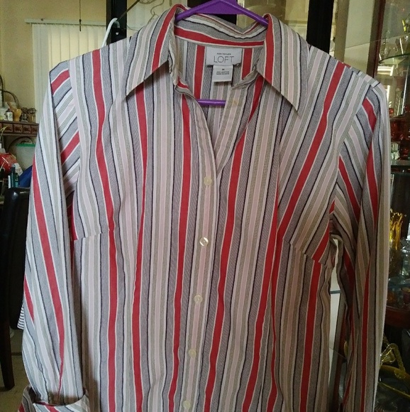 LOFT Tops - Ann Taylor Loft Oxford Shirt